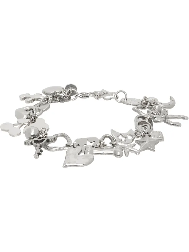 Marland Backus Marland Backus Chrome チャームブレスレットの商品画像