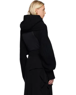 sacai ウールニット プルオーバー タートルネック - サムネイル3