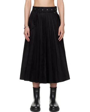 sacai Cotton Gabardine ミディアムスカート - サムネイル1
