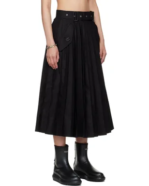 sacai Cotton Gabardine ミディアムスカート - サムネイル2