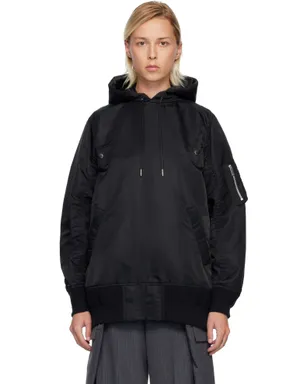 sacai ナイロンツイル フーディ - サムネイル1