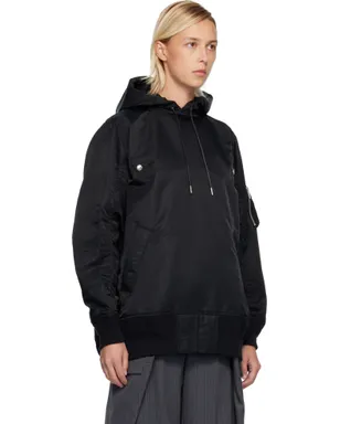 sacai ナイロンツイル フーディ - サムネイル2