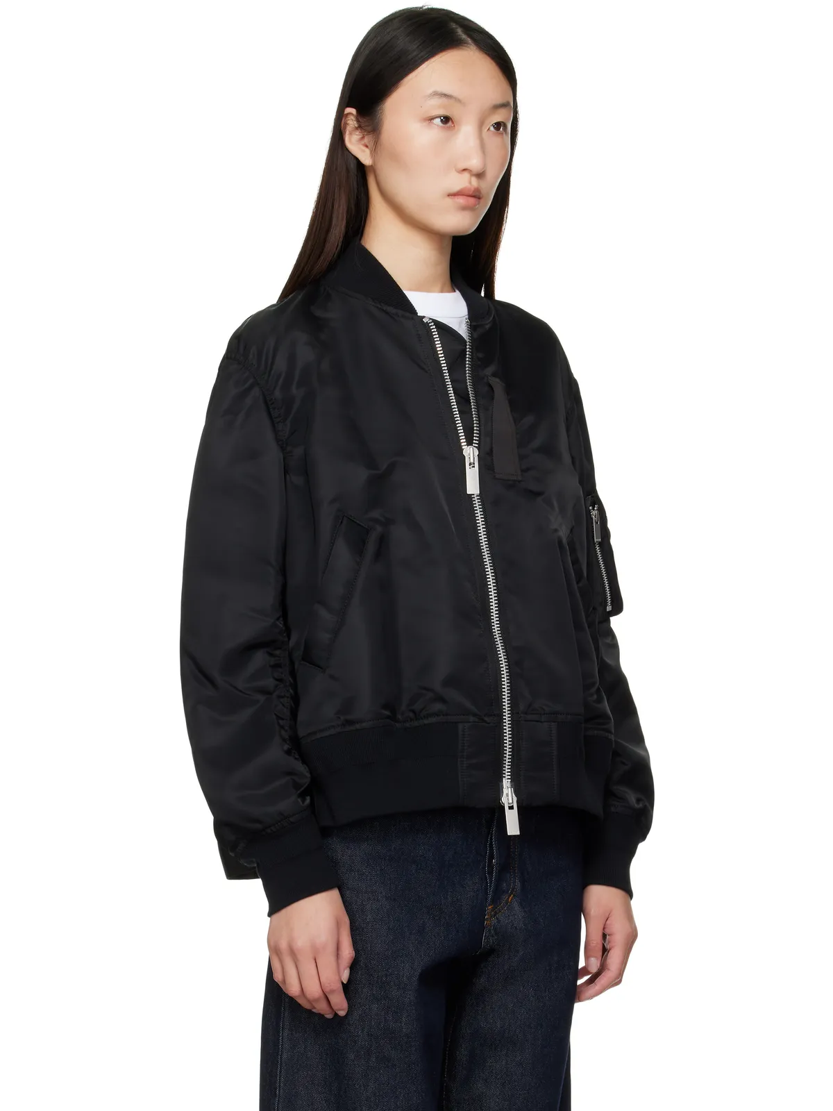 sacai Nylon Twill ボンバージャケット - 画像2