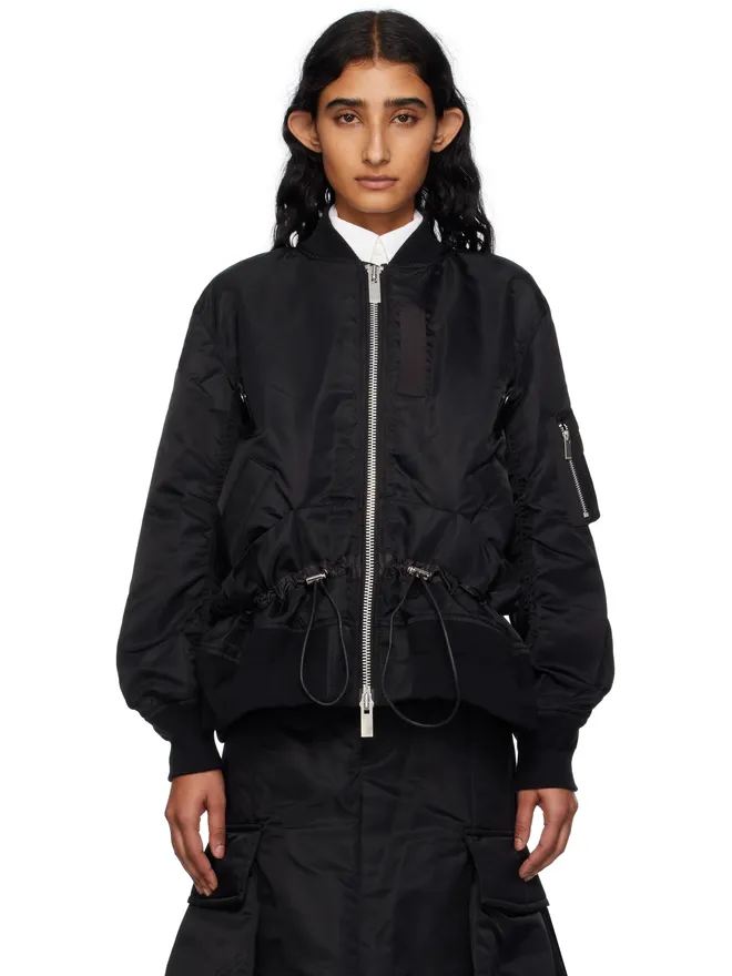 sacai sacai ナイロンツイル ブルゾンジャケットの商品画像