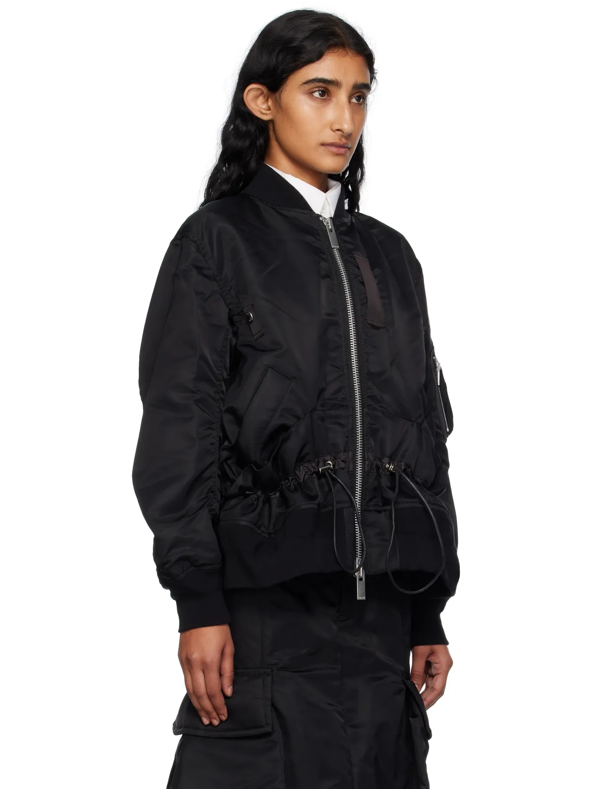 sacai ナイロンツイル ブルゾンジャケット - 画像2