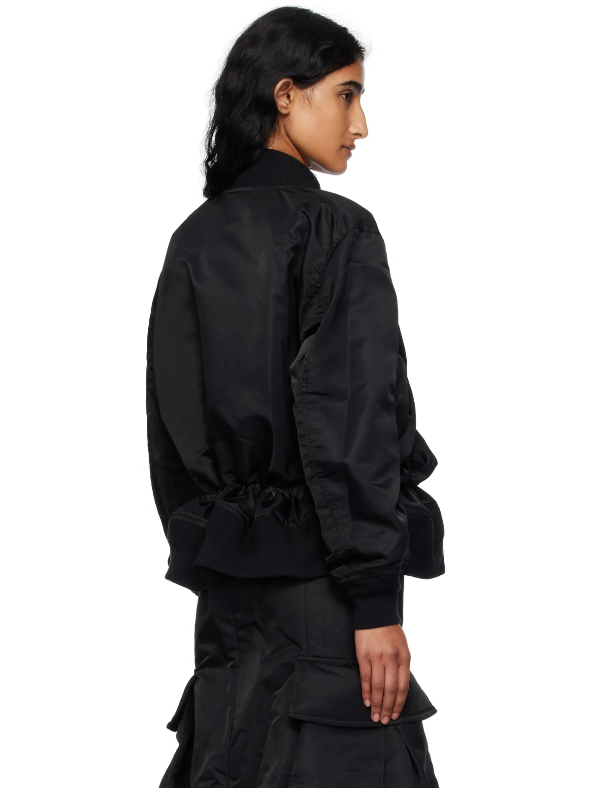 sacai ナイロンツイル ブルゾンジャケット - 画像3