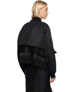sacai ナイロンツイル＆メルトンウール ブルゾンジャケット - サムネイル3