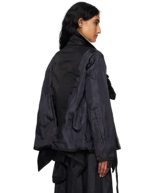 sacai Mix ナイロンツイル コート - サムネイル3