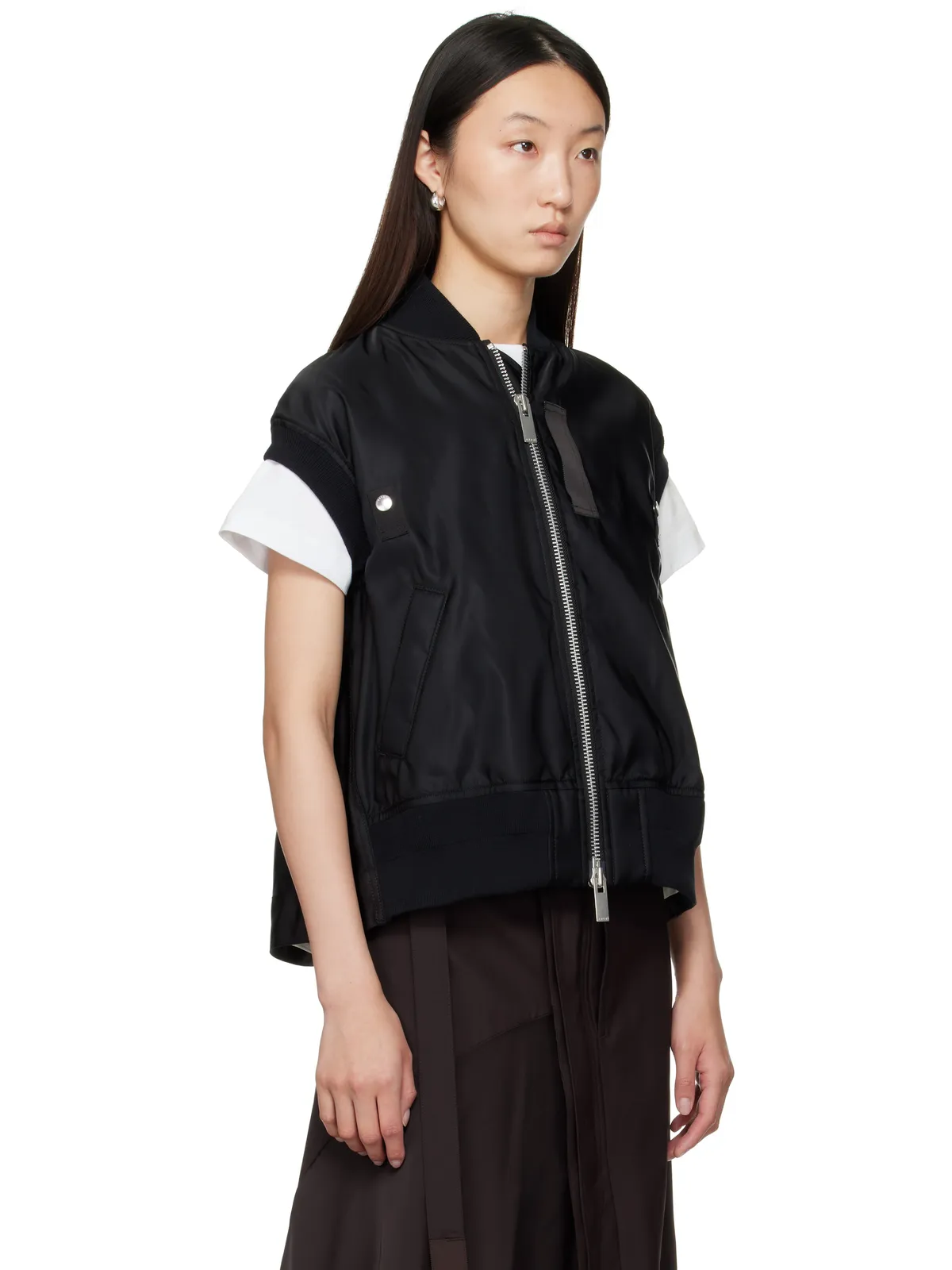 sacai Nylon Twill ベスト - 画像2