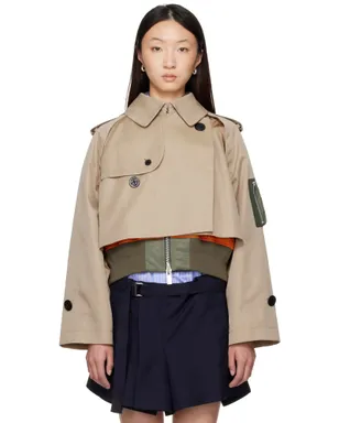 sacai Cotton Gabardine x Nylon Twill ジャケット - サムネイル1