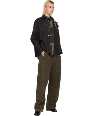 sacai Suiting & Paisley プリントシャツ - サムネイル4