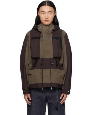 sacai Suiting Bonding Grosgrain ジャケット - サムネイル1