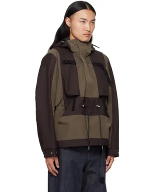 sacai Suiting Bonding Grosgrain ジャケット - サムネイル2