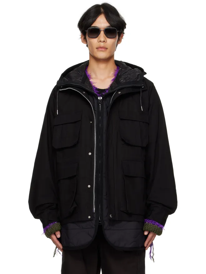 sacai sacai Rip Stop ブルゾンジャケットの商品画像