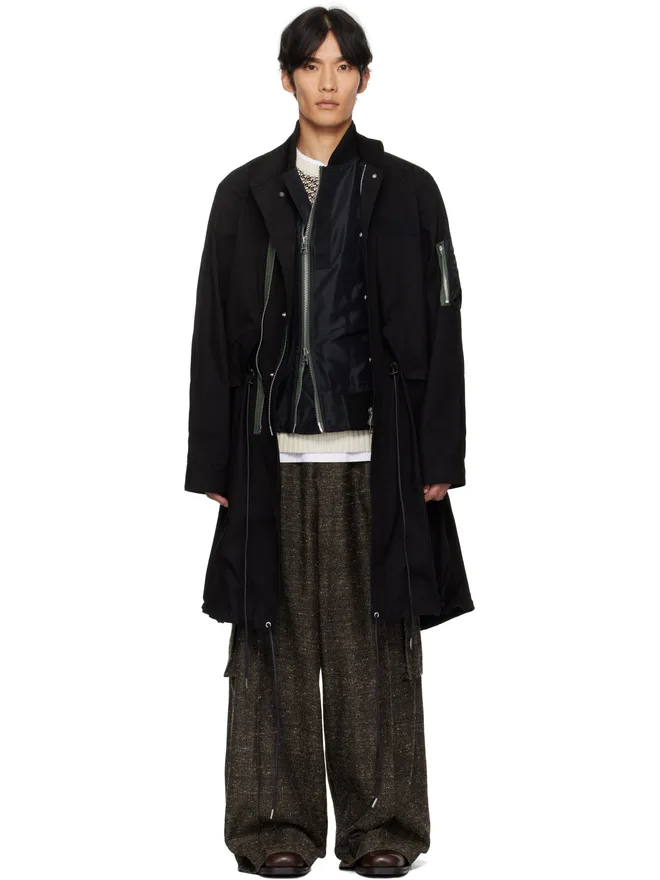 sacai sacai リップストップ コートの商品画像