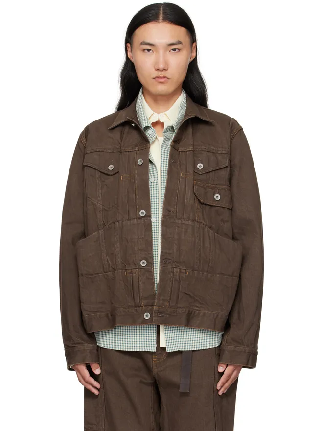 sacai sacai コットン デニムジャケットの商品画像