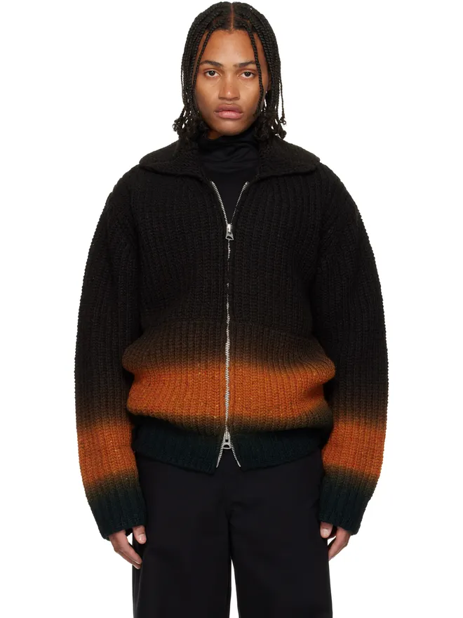 sacai sacai ガーメントダイ ウール カーディガンの商品画像