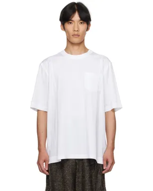 sacai ポプリン＆コットンジャージ Tシャツ - サムネイル1