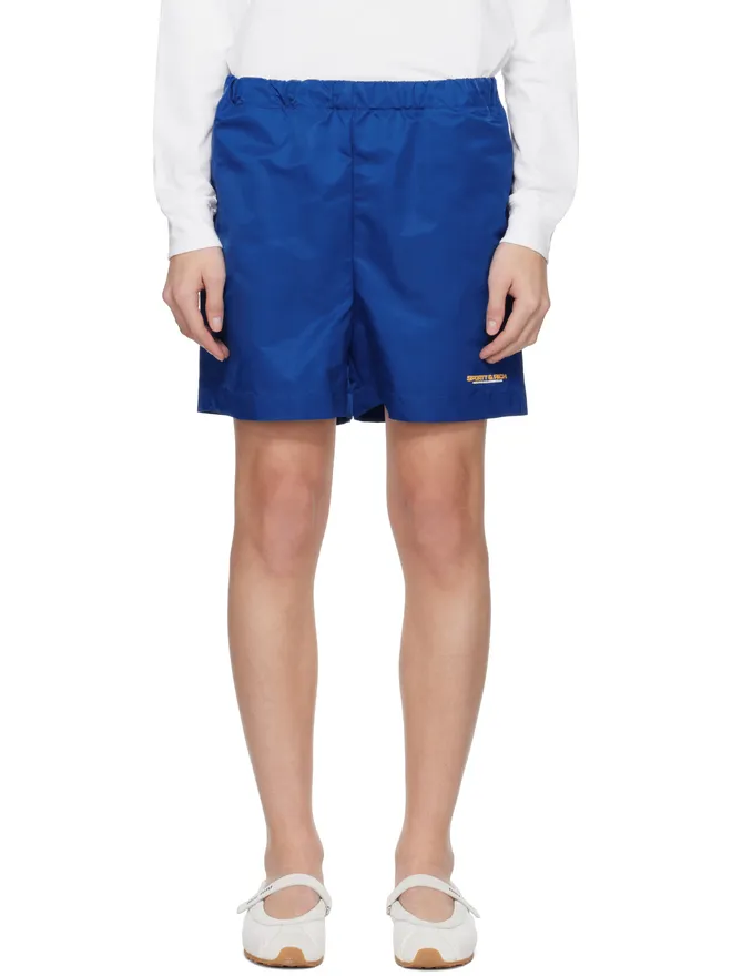 Sporty & Rich Sporty & Rich Bold Health ナイロン ショートパンツの商品画像