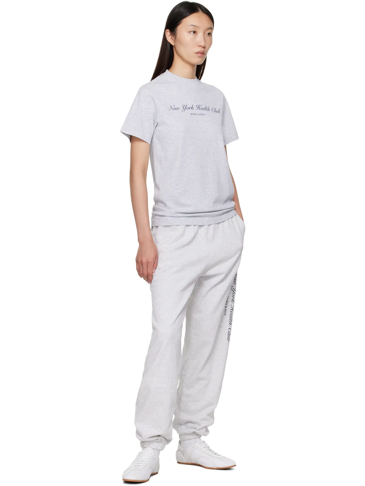 Sporty & Rich 'NY Health Club' スウェットパンツ - 画像4