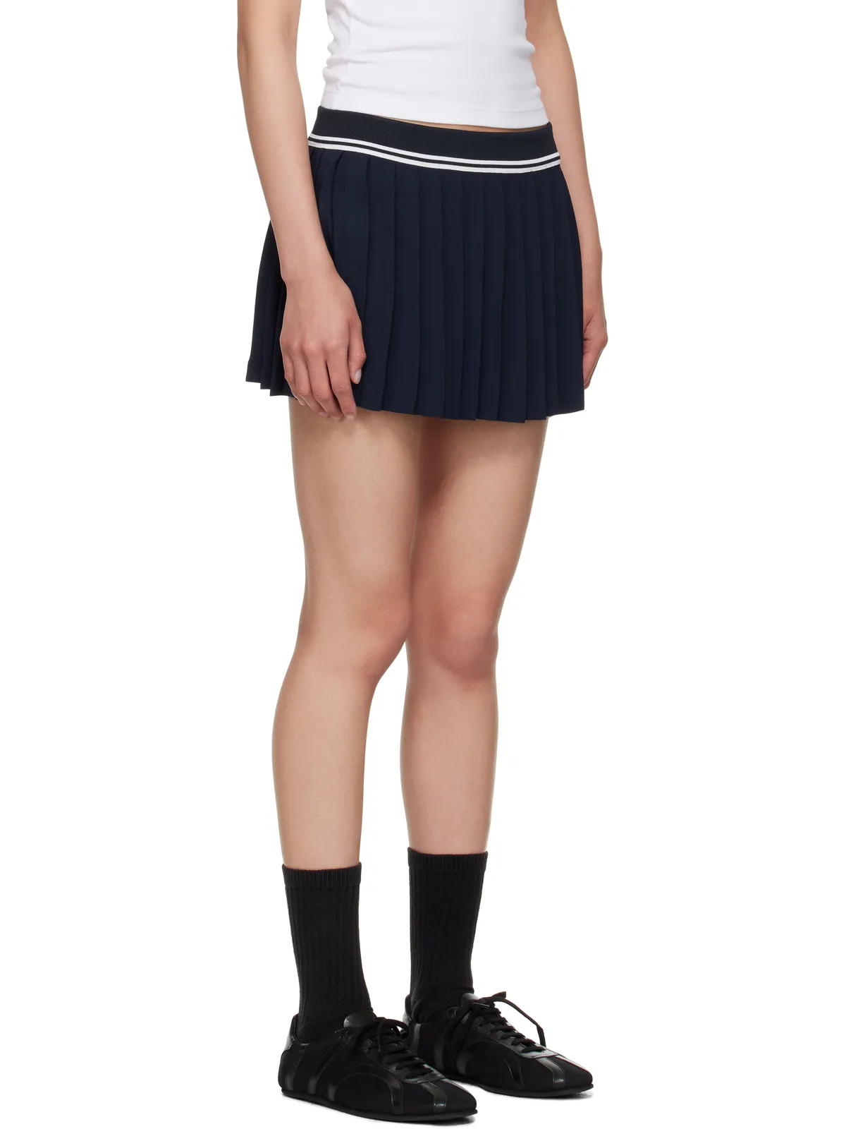 Sporty & Rich 'SRC' Logo Abigail ミニスカート - 画像2