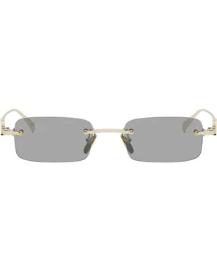 Gucci 'Gucci' Block スクエアサングラス - サムネイル1