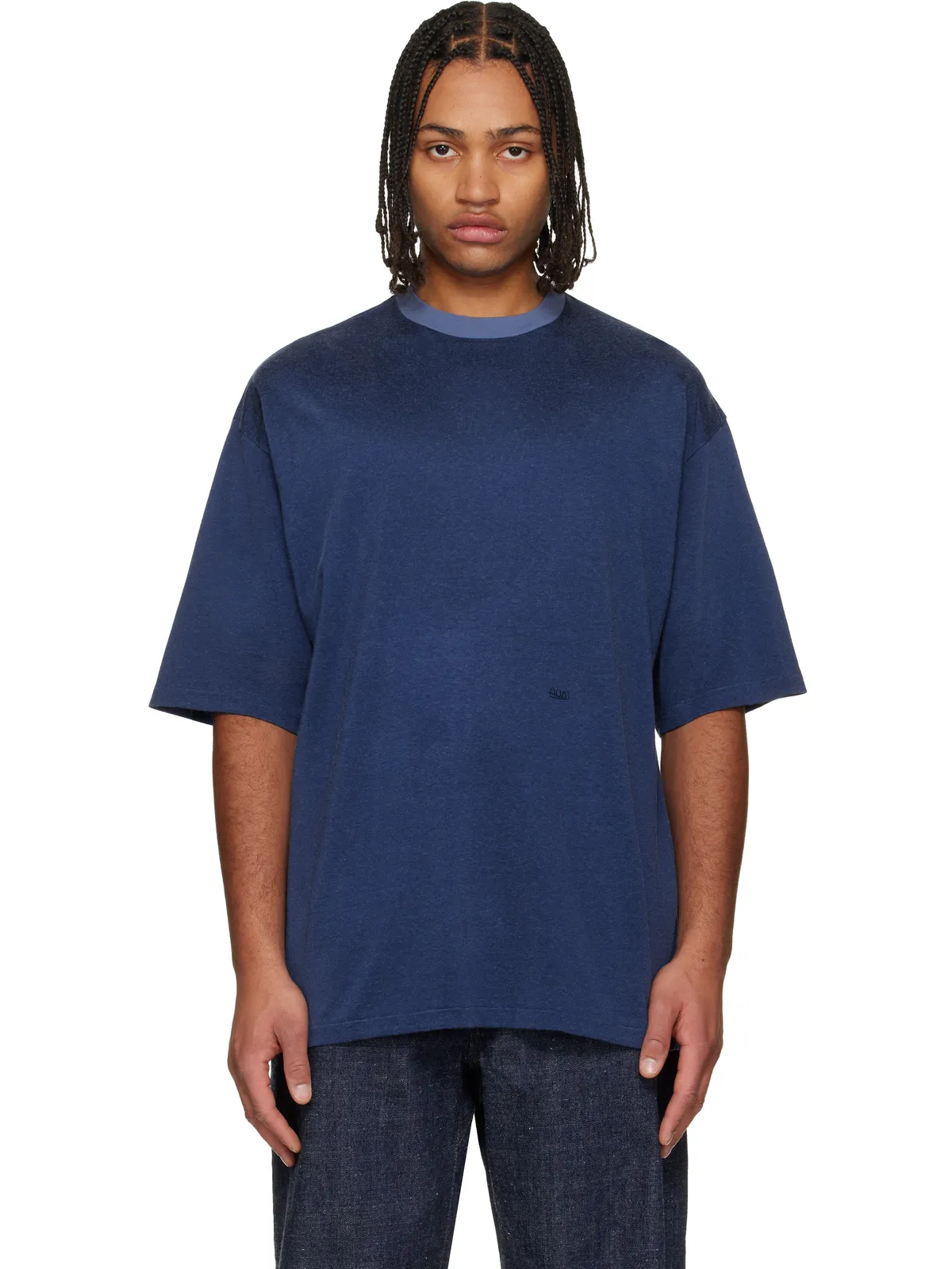 nanamica レーヨン コットン Tシャツ - 画像1