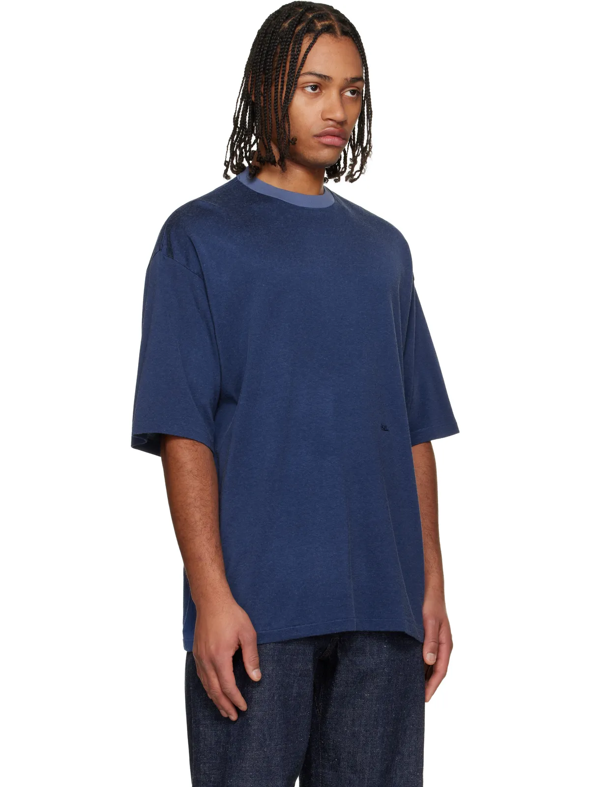 nanamica レーヨン コットン Tシャツ - 画像2