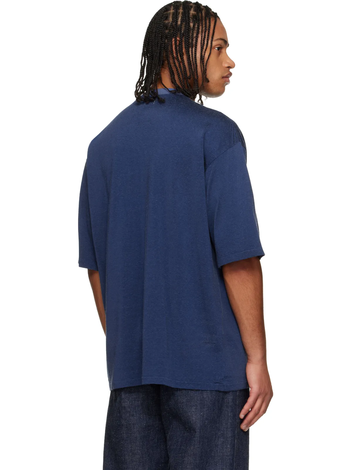 nanamica レーヨン コットン Tシャツ - 画像3