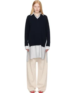 Stella McCartney Crewneck Jumper Shirt ミディアムワンピース - サムネイル1