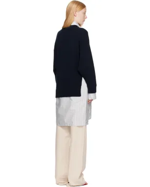 Stella McCartney Crewneck Jumper Shirt ミディアムワンピース - サムネイル3