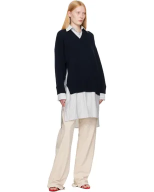 Stella McCartney Crewneck Jumper Shirt ミディアムワンピース - サムネイル5
