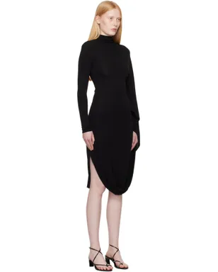 Stella McCartney アシンメトリー ケープ ミディアムワンピース - サムネイル2