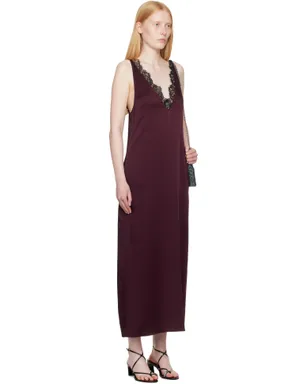 Stella McCartney サテン スリップ マキシドレス - サムネイル2
