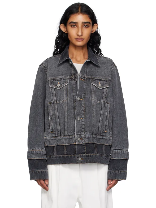 Stella McCartney Stella McCartney Tonal Panelled デニムジャケットの商品画像