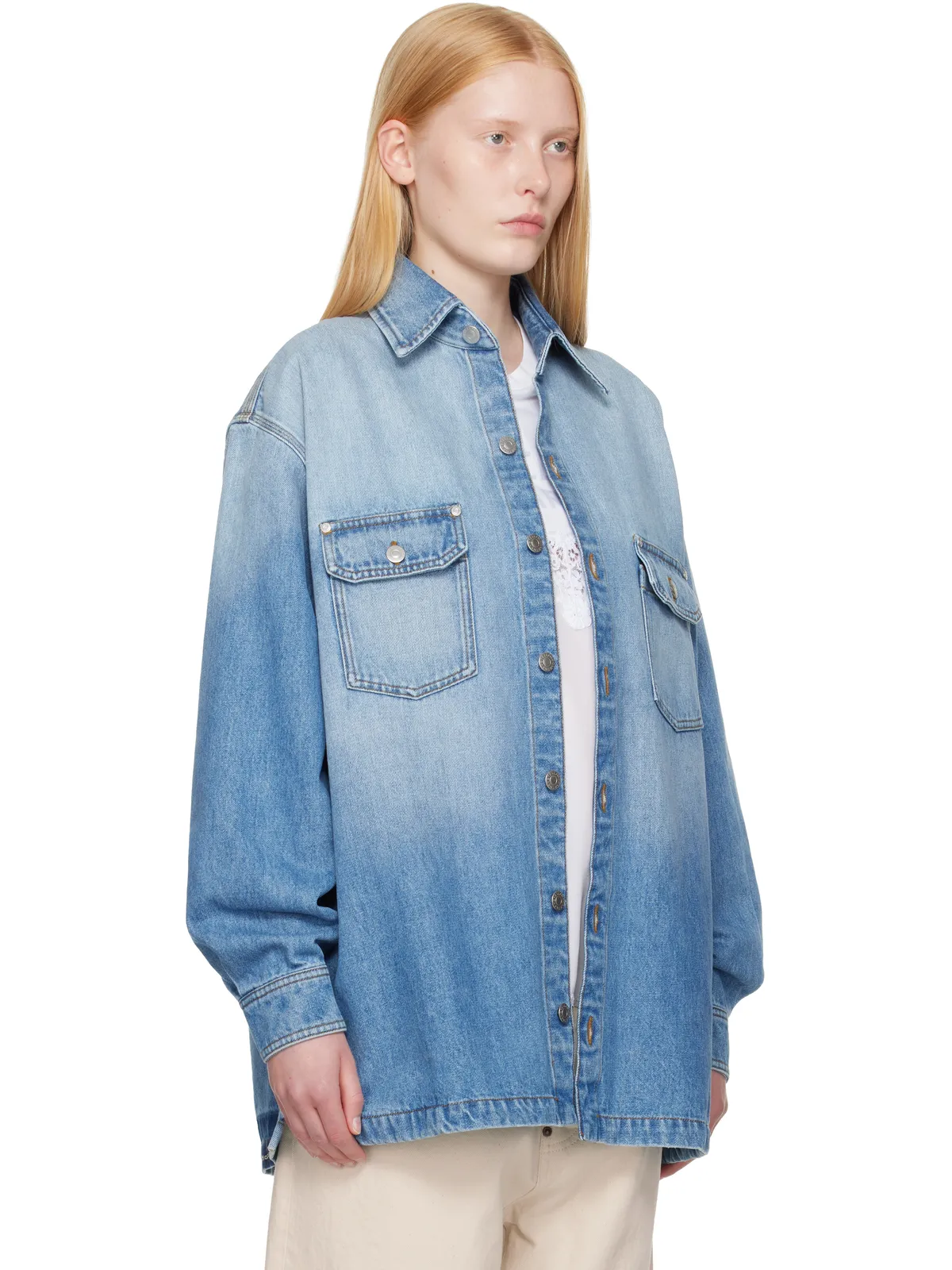 Stella McCartney Iconic デニムシャツ - 画像2