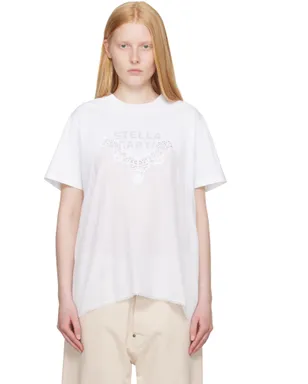 Stella McCartney レース スリップ ジャージ Tシャツ - サムネイル1