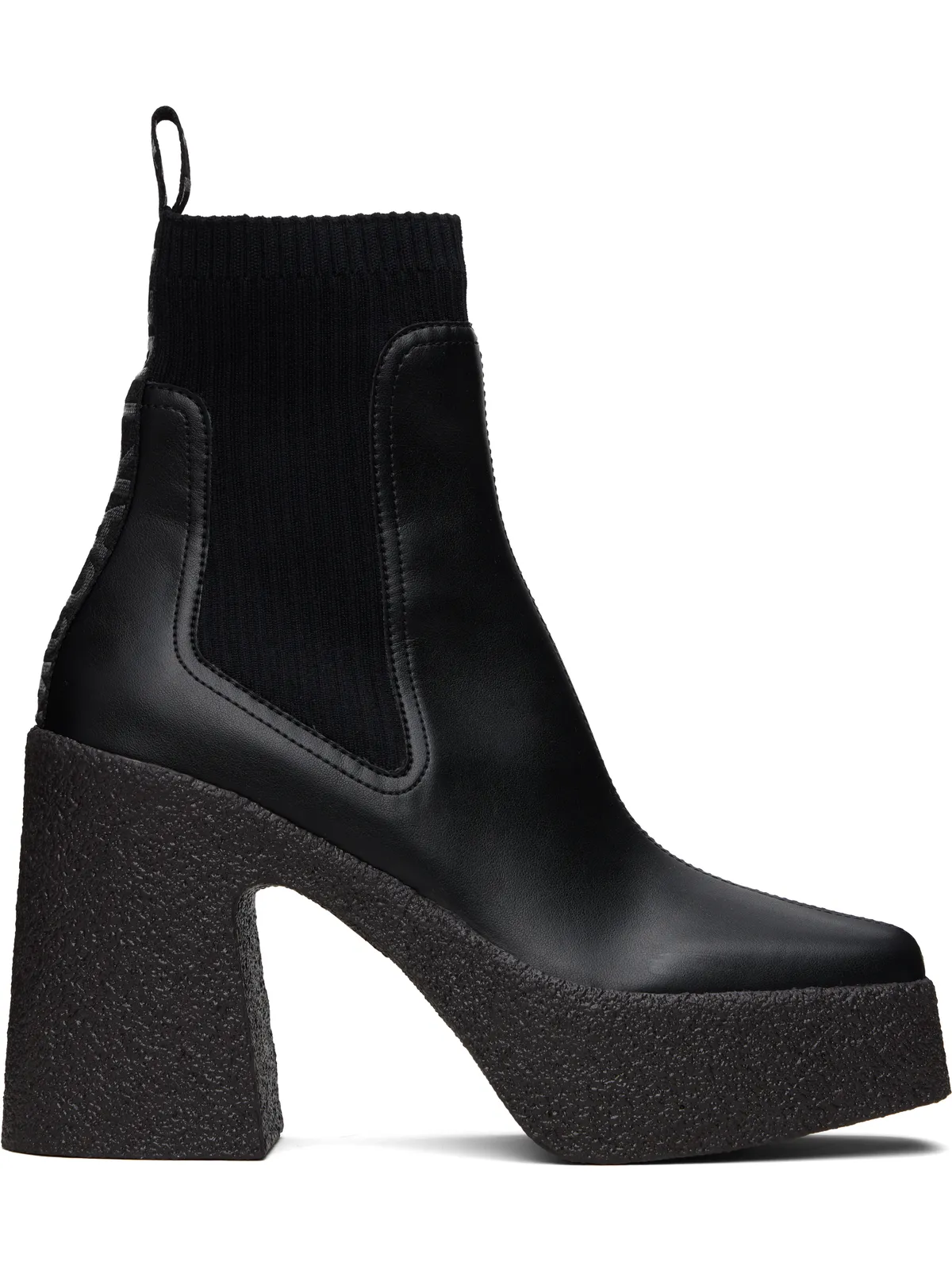 Stella McCartney Skyla Heeled Sock チェルシーブーツ - 画像1