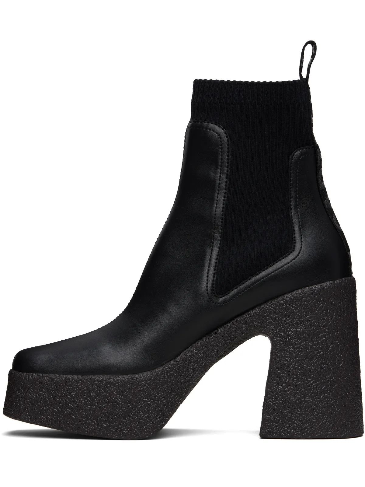 Stella McCartney Skyla Heeled Sock チェルシーブーツ - 画像3