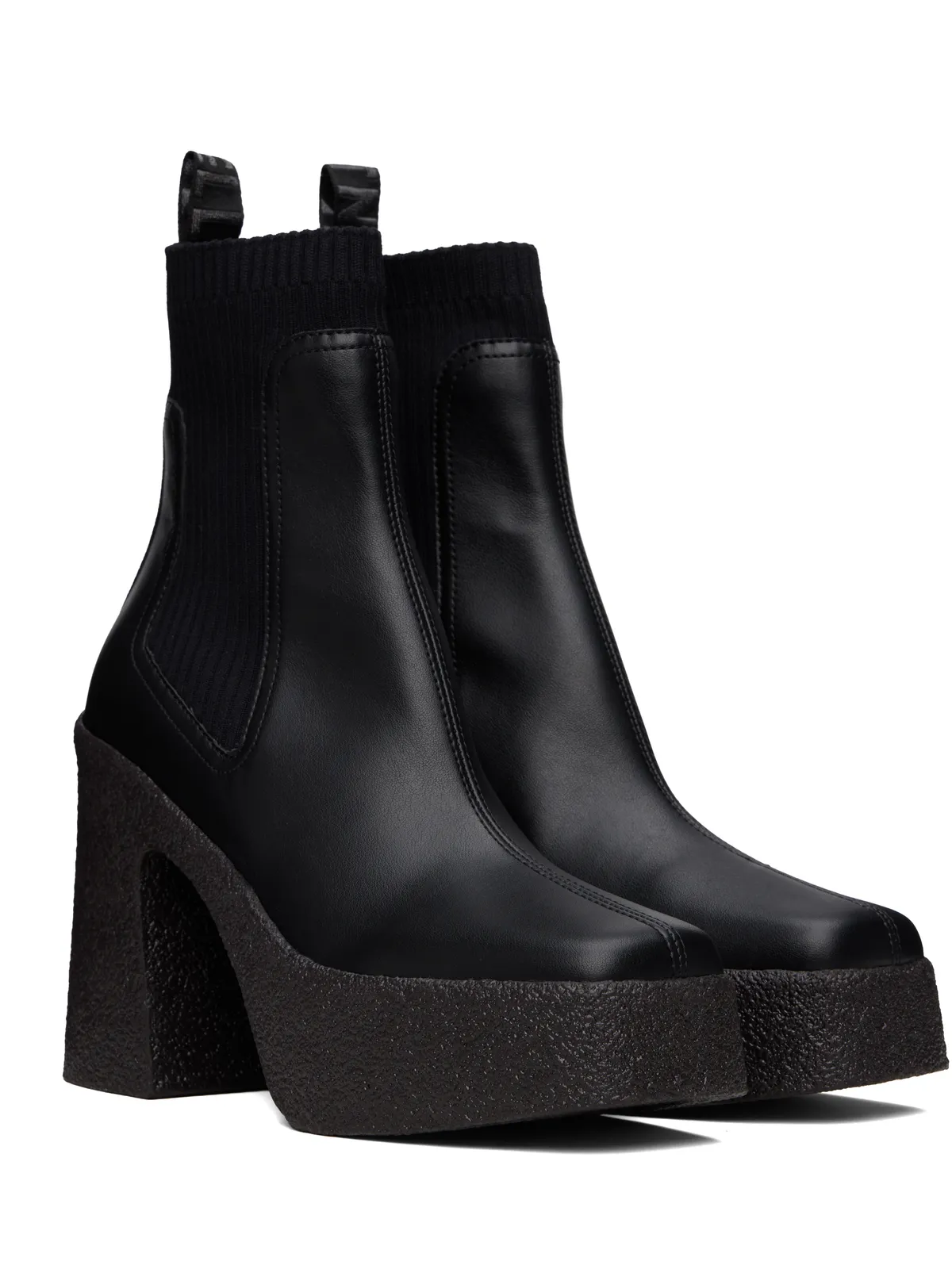 Stella McCartney Skyla Heeled Sock チェルシーブーツ - 画像4