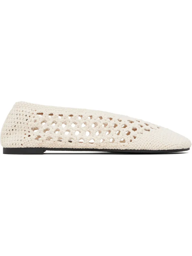 Stella McCartney Stella McCartney Ryder Day コットン クロシェ スリッポンの商品画像