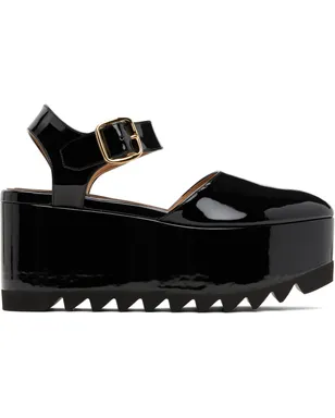 Stella McCartney Elyse パテント プラットフォーム サンダル - サムネイル1