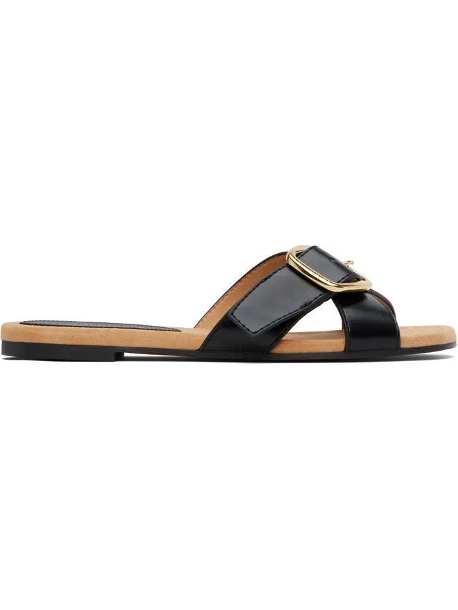 Stella McCartney Stella McCartney Gaia ブラッシュド オルターマット サンダルの商品画像