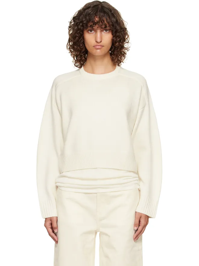 Loulou de Saison Loulou de Saison Bruzzi LDS ボクシー カシミヤ セーターの商品画像