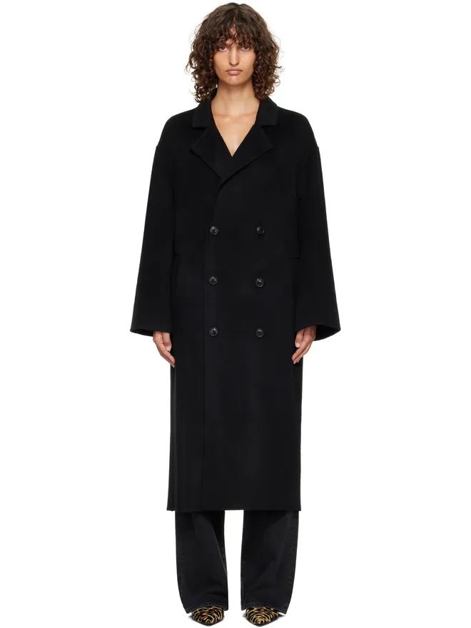 Loulou de Saison Loulou de Saison Borneo LDS Wool Drap コートの商品画像