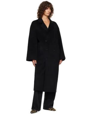 Loulou de Saison Borneo LDS Wool Drap コート - サムネイル4
