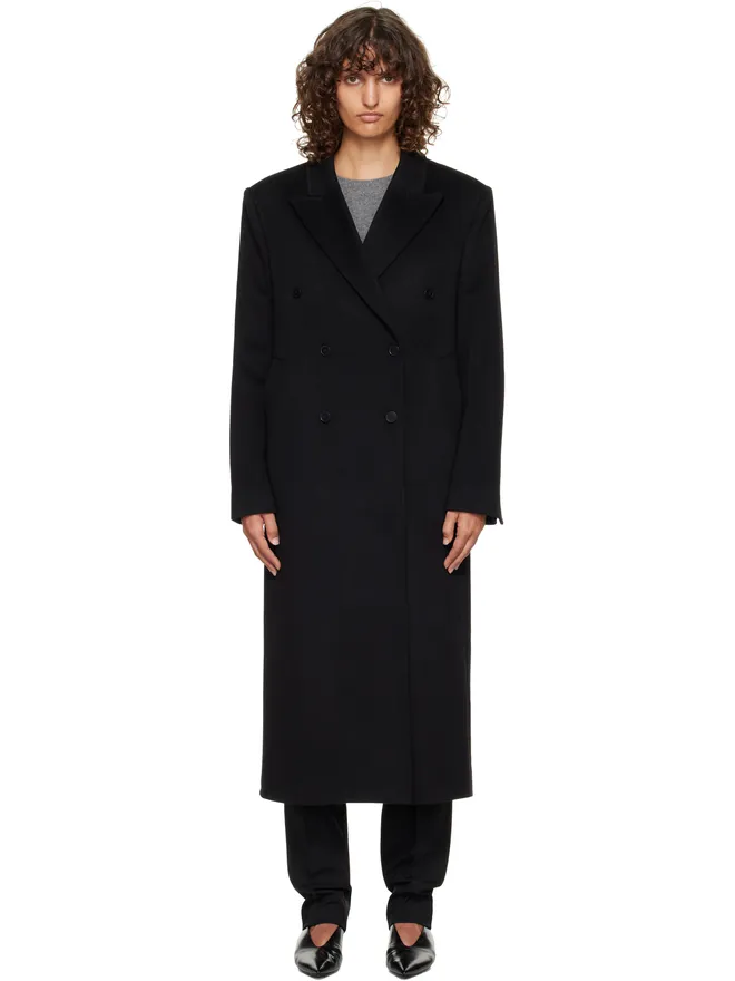 Loulou de Saison Loulou de Saison Rosco ダブルブレスト ロングコートの商品画像