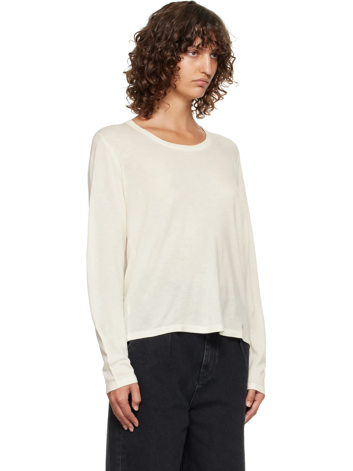 Loulou de Saison Ava LDS ジャージ 長袖Tシャツ - 画像2