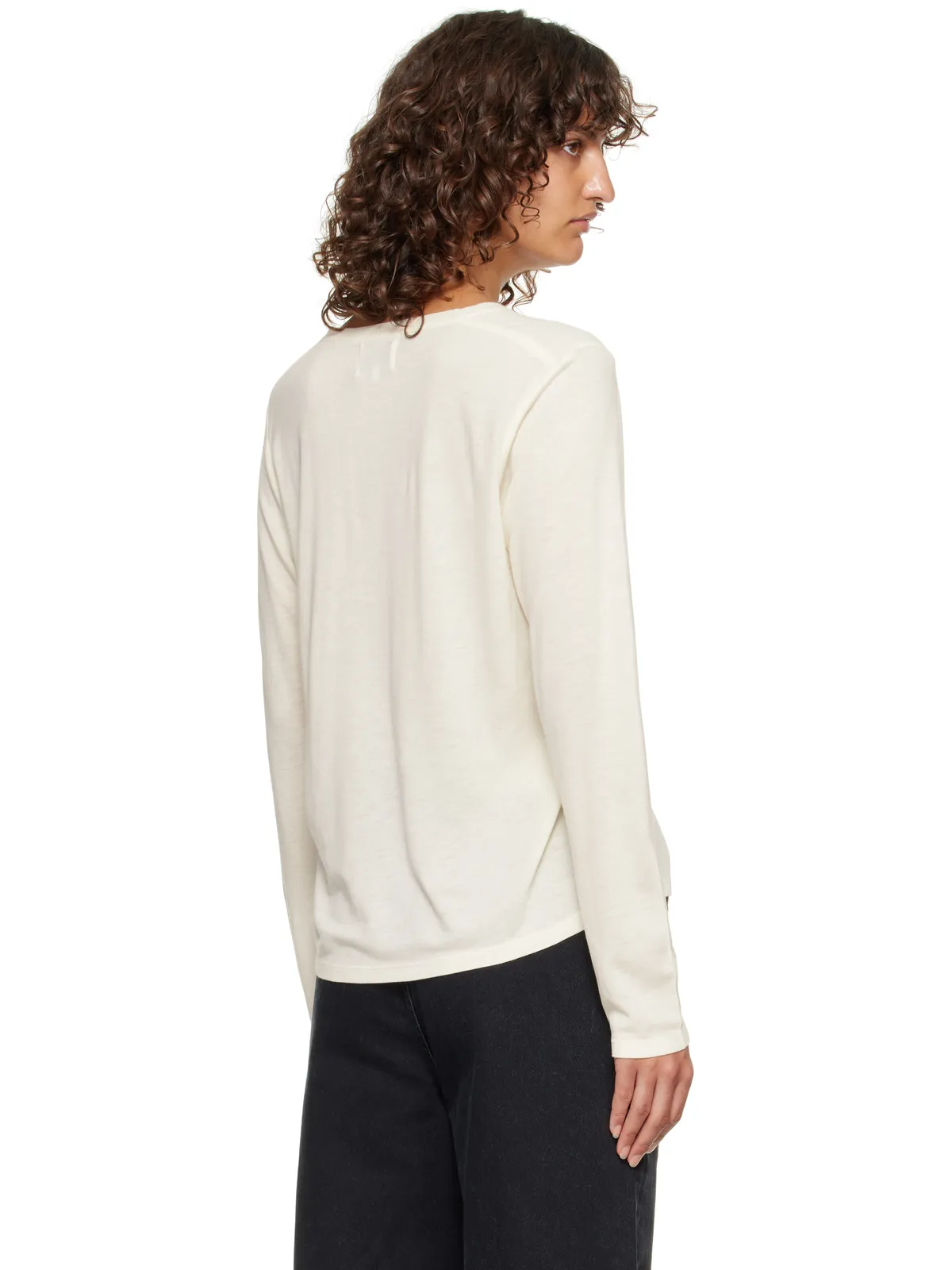 Loulou de Saison Ava LDS ジャージ 長袖Tシャツ - 画像3