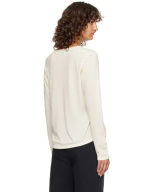 Loulou de Saison Ava LDS ジャージ 長袖Tシャツ - サムネイル3